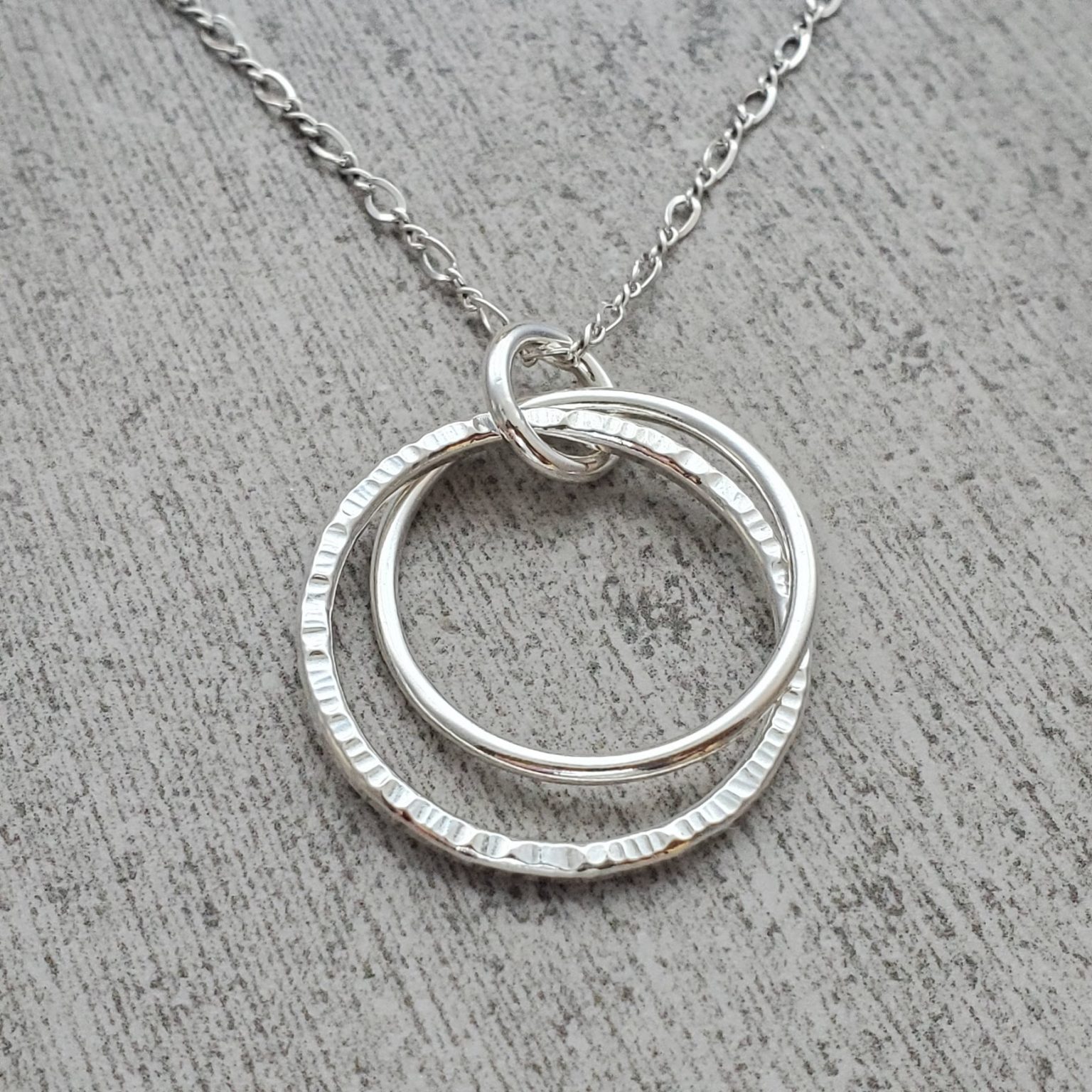 double-hoop-necklace-support-local-bend